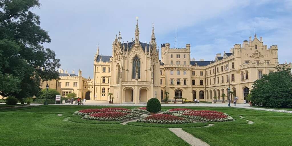 Lednice Chateau and gardens, UNESCO World Heritage Site, Czech Republic