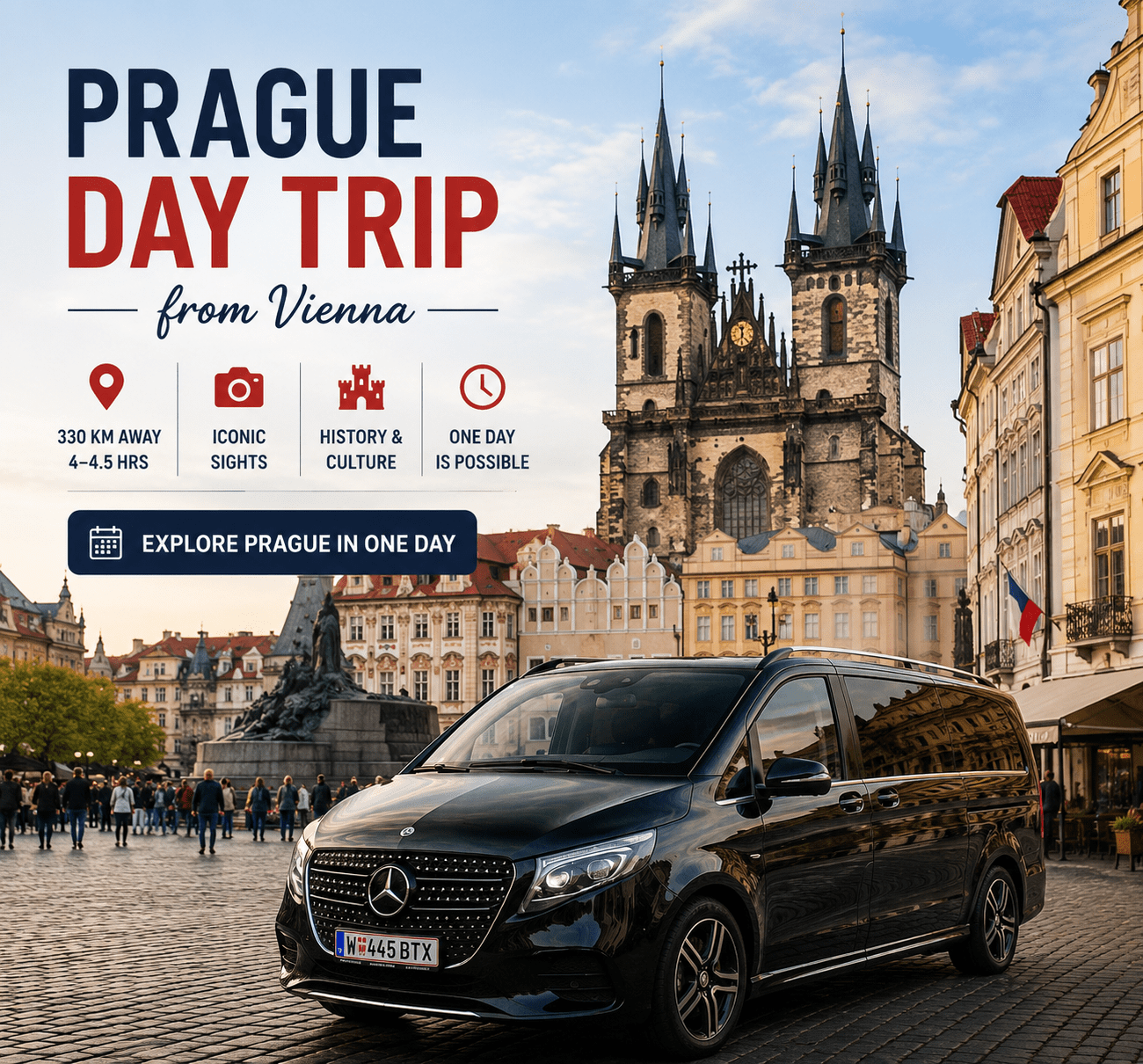 Prague Day Trip from Vienna: Is It Realistic in One Day?