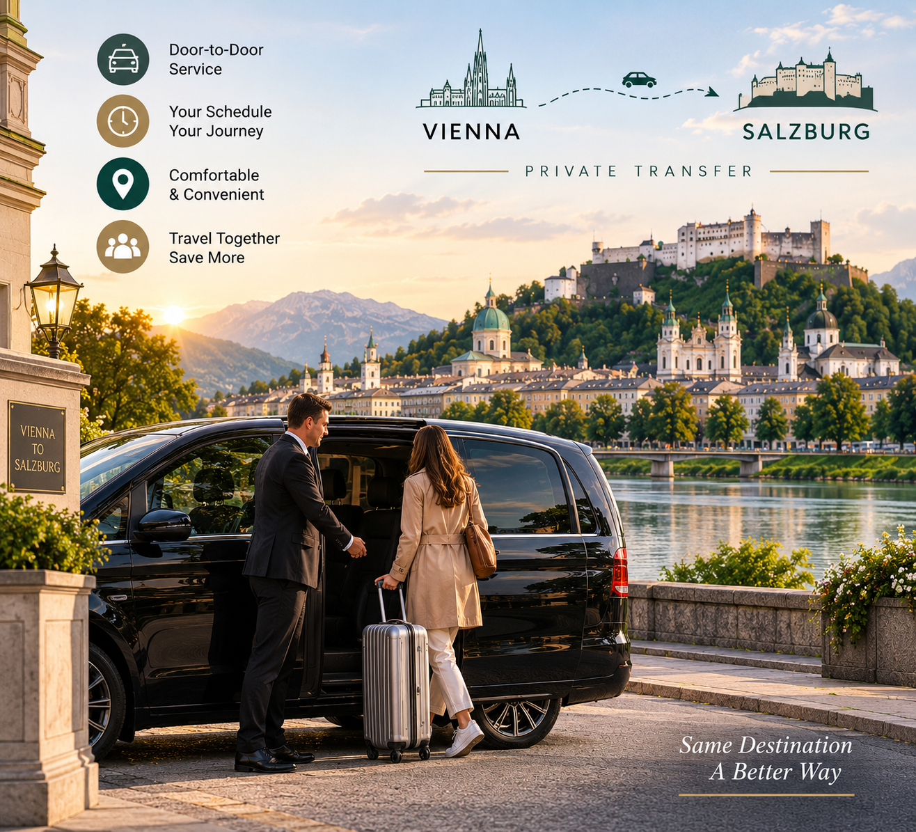 How Much Does a Private Transfer From Vienna to Salzburg Cost?