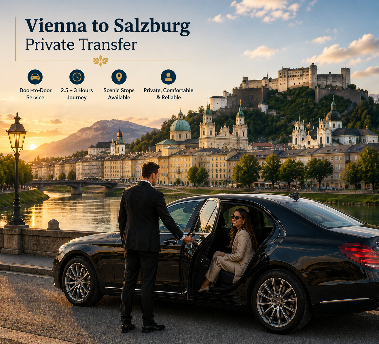 Vienna to Salzburg Private Transfer: Complete Guide for First-Timers