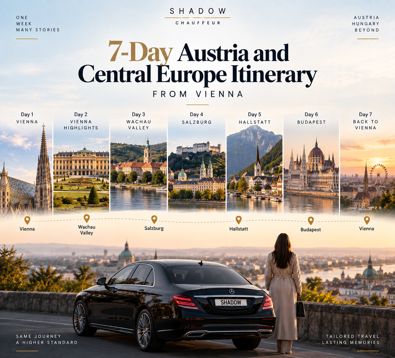 7-Day Austria and Central Europe Itinerary from Vienna