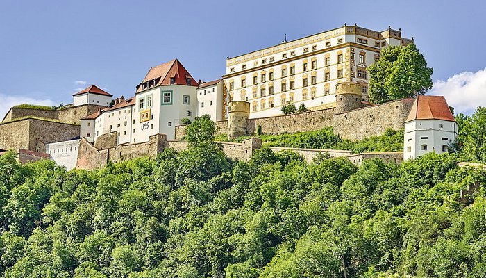 Visit the historic fortress overlooking Passau for impressive views across the city and rivers.