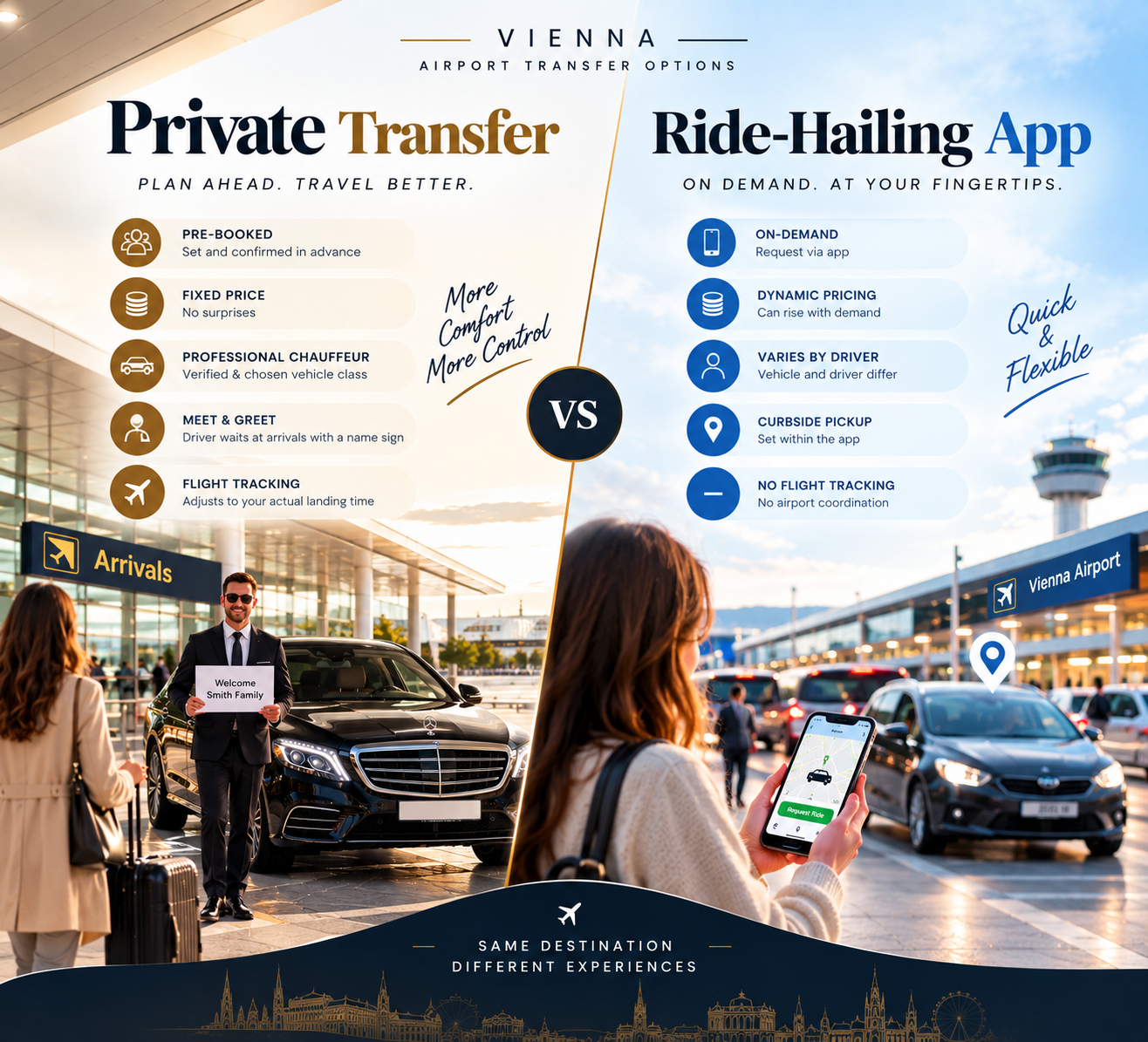 Vienna Airport Transfer Showdown