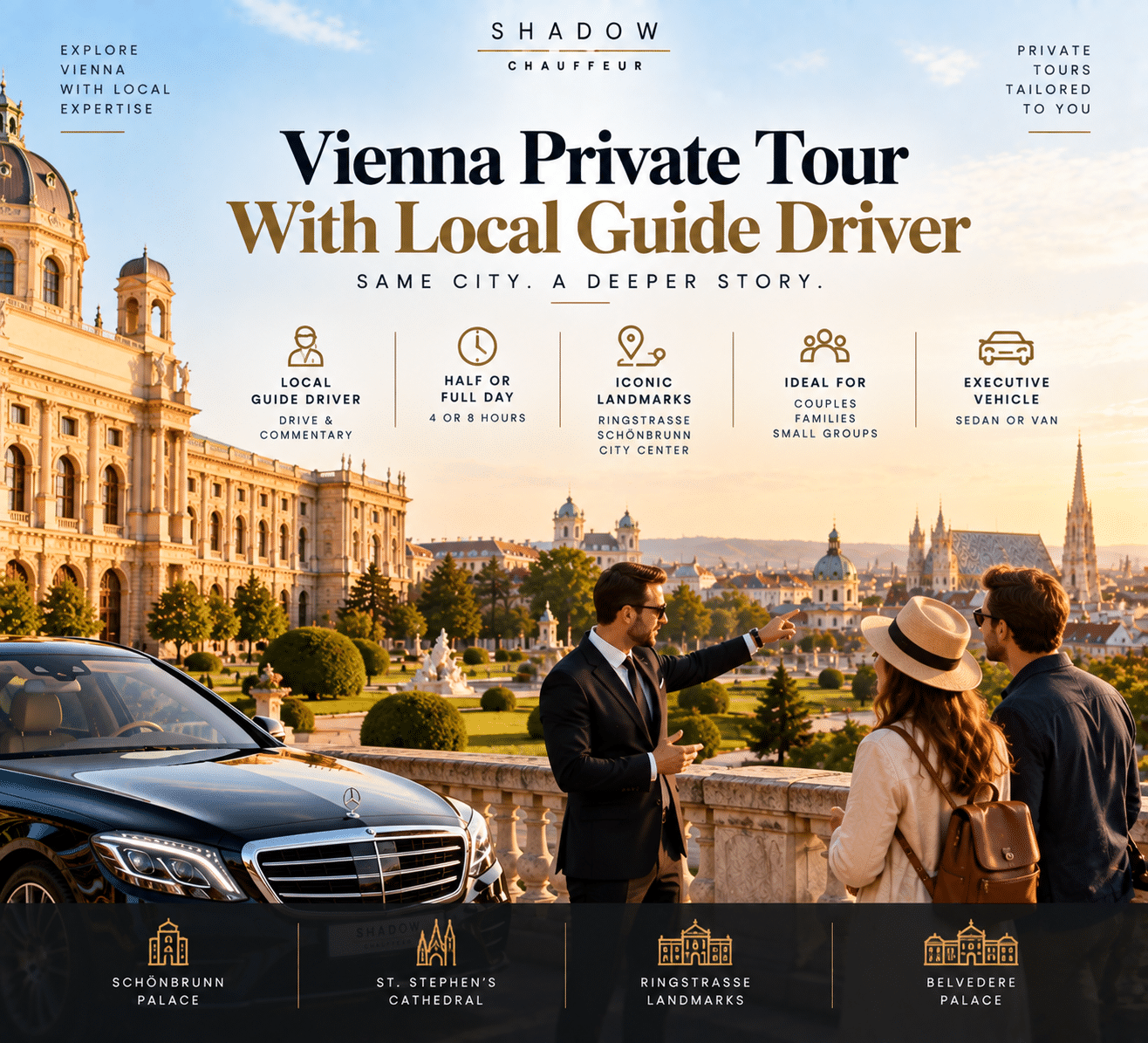 Vienna Private Tour With Local Guide Driver