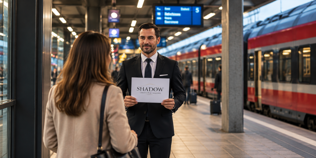 Professional Chauffeur Meet-and-Greet at Platform