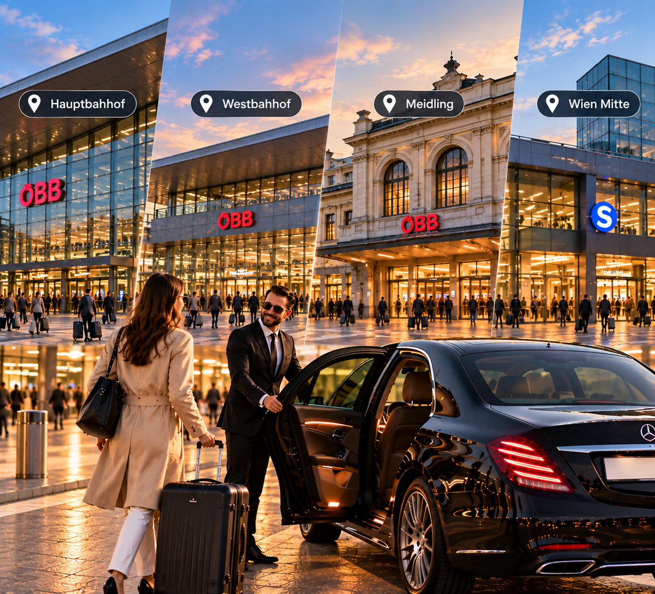 Which Vienna Train Station Is Yours? Hauptbahnhof, Westbahnhof and Meidling Pickup Guide